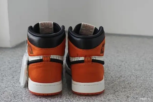 ready Shattered God real to Satin Backboard PK materials ship High Retro Jordan 1 0510